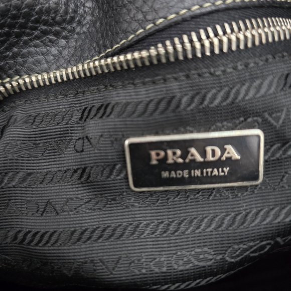 Prada Black Leather Women's Bag - Picture 6 of 16
